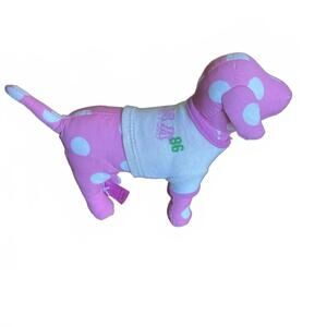 Vintage Victorias Secret Pink Stuffed dog